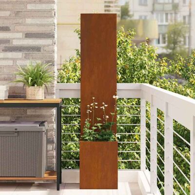 vidaXL Garten Sichtschutz-Leinwand Rostig 32 x 32 x 150 cm - Braun vidaXL Garten Sichtschutz-Leinwand Rostig 32 x 32 x 150 cm - Braun