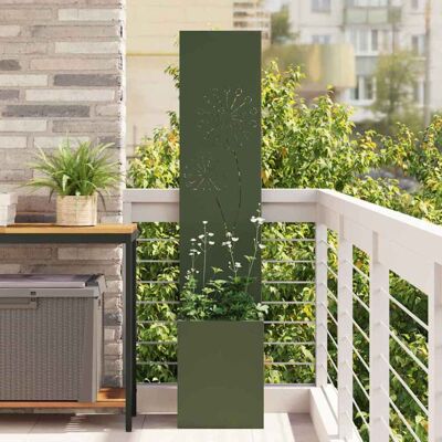 vidaXL Garten Sichtschutz-Leinwand Olivgrün 32 x 32 x 150 cm - Olivgrün vidaXL Garten Sichtschutz-Leinwand Olivgrün 32 x 32 x 150 cm - Olivgrün