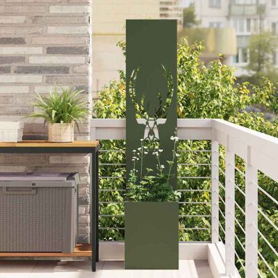 vidaXL Garten Sichtschutz-Leinwand Olivgrün 32 x 32 x 150 cm - Olivgrün vidaXL Garten Sichtschutz-Leinwand Olivgrün 32 x 32 x 150 cm - Olivgrün