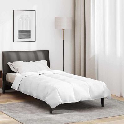 vidaXL Winterbettdecke Weiß 135 x 220 cm Daunen - Weiß vidaXL Winterbettdecke Weiß 135 x 220 cm Daunen - Weiß