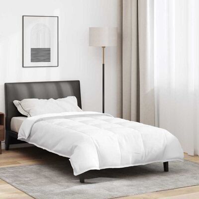 vidaXL 2-in-1 Bettdecke Weiß 135 x 220 cm Daunen - Weiß vidaXL 2-in-1 Bettdecke Weiß 135 x 220 cm Daunen - Weiß
