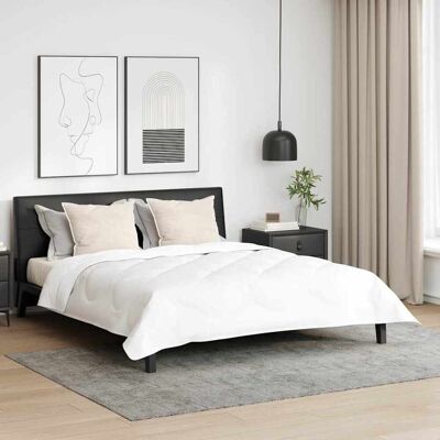 vidaXL Kopfkissen mit Kissen 2 pcs Weiß 50 x 75 cm Baumwolle - Weiß vidaXL Kopfkissen mit Kissen 2 pcs Weiß 50 x 75 cm Baumwolle - Weiß