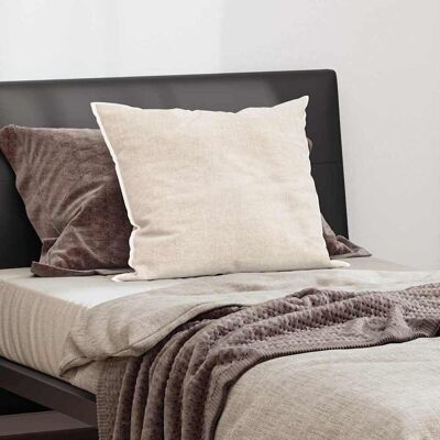 vidaXL Kopfkissen mit Kissen Weiß 50 x 75 cm Baumwolle - Weiß vidaXL Kopfkissen mit Kissen Weiß 50 x 75 cm Baumwolle - Weiß
