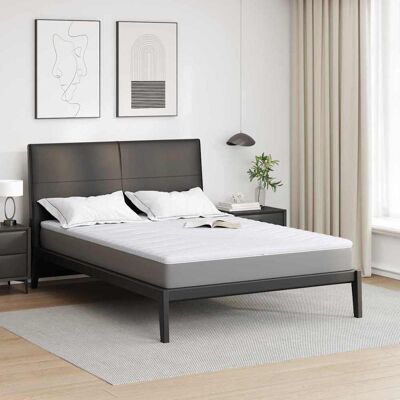 vidaXL Matratzenauflage Weiß 140 x 190 cm Strickstoff - Weiß vidaXL Matratzenauflage Weiß 140 x 190 cm Strickstoff - Weiß