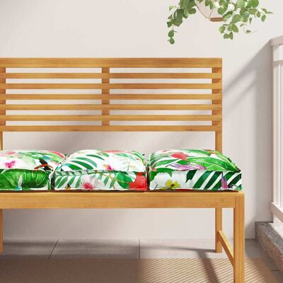 vidaXL Kissen Floral 2 pcs Mehrfarbig 40 x 40 x 8 cm Oxford-Stoff - Mehrfarbig vidaXL Kissen Floral 2 pcs Mehrfarbig 40 x 40 x 8 cm Oxford-Stoff - Mehrfarbig