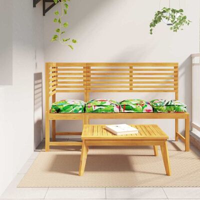 vidaXL Kissen Floral 4 pcs Mehrfarbig 40 x 40 x 8 cm Oxford-Stoff - Mehrfarbig vidaXL Kissen Floral 4 pcs Mehrfarbig 40 x 40 x 8 cm Oxford-Stoff - Mehrfarbig