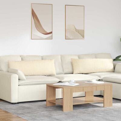 vidaXL Sofakissen 2 pcs Creme 120 x 40 cm Cordstoff - Creme vidaXL Sofakissen 2 pcs Creme 120 x 40 cm Cordstoff - Creme
