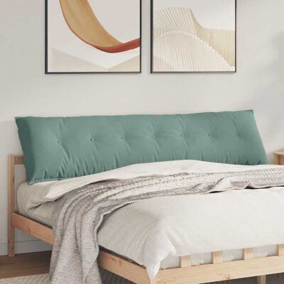 vidaXL Rücken Kissen Meergrün 200 x 50 cm Cordstoff - Grün vidaXL Rücken Kissen Meergrün 200 x 50 cm Cordstoff - Grün