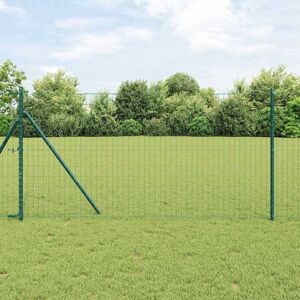 vidaXL Ground Fix Geschweißter Drahtzaun 25 x 1 m (B x H) - Grün vidaXL Ground Fix Geschweißter Drahtzaun 25 x 1 m (B x H) - Grün