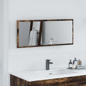 vidaXL Spiegel Geräucherte Eiche 90 x 8,5 x 37 cm Holzwerkstoff - Braun vidaXL Spiegel Geräucherte Eiche 90 x 8,5 x 37 cm Holzwerkstoff - Braun