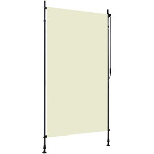 vidaXL Außenrollo 120 x 270 cm Creme - Creme