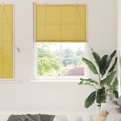 vidaXL Rollo Gelb 100 x 160 cm Bambus - Gelb vidaXL Rollo Gelb 100 x 160 cm Bambus - Gelb