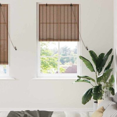 vidaXL Rollo Braun 80 x 220 cm Bambus - Braun vidaXL Rollo Braun 80 x 220 cm Bambus - Braun
