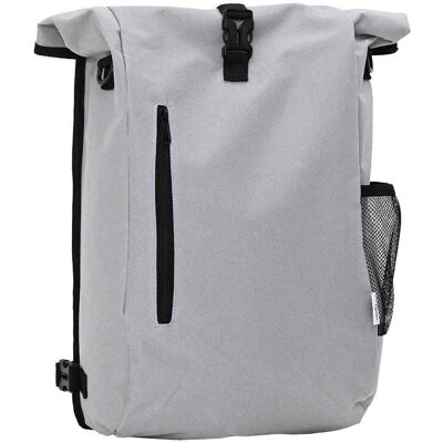 vidaXL Fahrradtasche Grau 31 x 13 x 58 cm Polyester - Grau vidaXL Fahrradtasche Grau 31 x 13 x 58 cm Polyester - Grau