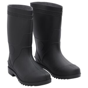 vidaXL Gummistiefel Schwarz Größe 43 PVC - Schwarz