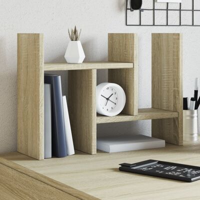 vidaXL Schreibtisch-Organizer Sonoma 34,5x15,5x35,5 Holzwerkstoff - Sonoma Eiche vidaXL Schreibtisch-Organizer Sonoma 34,5x15,5x35,5 Holzwerkstoff - Sonoma Eiche