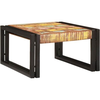 vidaXL Badregal für Mehrfarbig 60 x 50 x 23 cm Massives Altholz - Mehrfarbig vidaXL Badregal für Mehrfarbig 60 x 50 x 23 cm Massives Altholz - Mehrfarbig