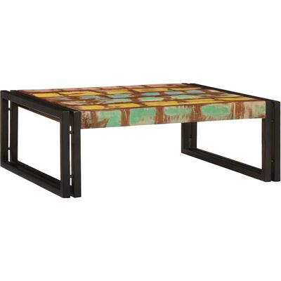 vidaXL Badregal für Mehrfarbig 65 x 50 x 23 cm Massives Altholz - Mehrfarbig vidaXL Badregal für Mehrfarbig 65 x 50 x 23 cm Massives Altholz - Mehrfarbig
