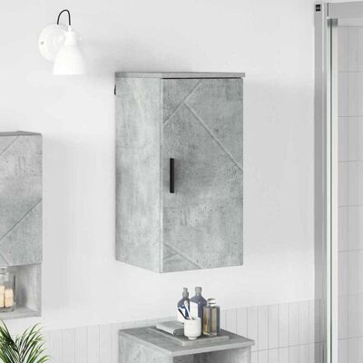 vidaXL Badezimmerschrank Wandmontiert Beton Grau 30 x 31,5 x 61 cm - Grau vidaXL Badezimmerschrank Wandmontiert Beton Grau 30 x 31,5 x 61 cm - Grau