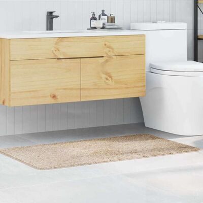 vidaXL - CreamCottonBathMat - Creme - 70 x 120 cm - Bath Mat vidaXL - CreamCottonBathMat - Creme - 70 x 120 cm - Bath Mat