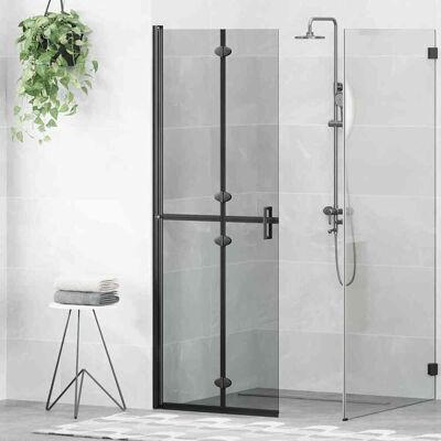 vidaXL Walk-In Duschwand Schwarz 70 x 6,5 x 190 cm - Schwarz vidaXL Walk-In Duschwand Schwarz 70 x 6,5 x 190 cm - Schwarz