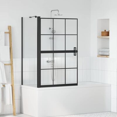 vidaXL Bad-Duschschirm Schwarz und Transparent 80 x 68 x 128 cm - Schwarz vidaXL Bad-Duschschirm Schwarz und Transparent 80 x 68 x 128 cm - Schwarz
