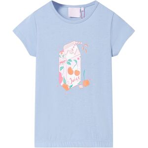 vidaXL Kinder-T-Shirt Blau 140 - Blau