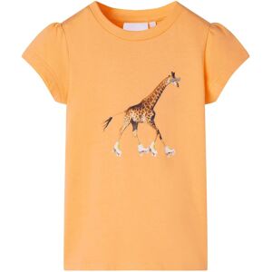 vidaXL Kinder-T-Shirt Hellorange 92 - Orange