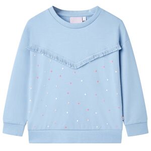 vidaXL Kinder-Sweatshirt Blau 104 - Blau