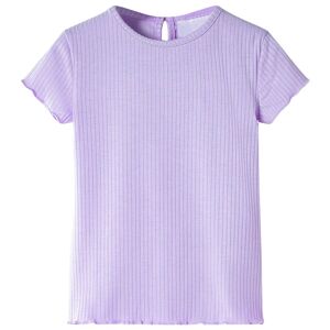 vidaXL Kinder-T-Shirt Lila 116 - Lila