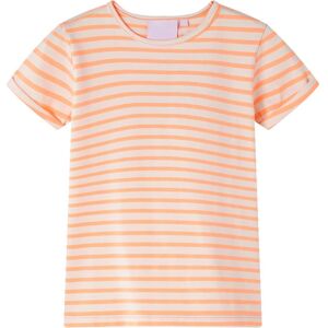 vidaXL Kinder-T-Shirt Neonorange 104 - Orange