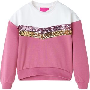 vidaXL Kinder-Sweatshirt Himbeerrosa 104 - Rosa