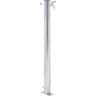 vidaXL Wassersäule für den Garten 40 cm Edelstahl Rund - Silber