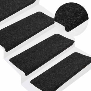 vidaXL Treppenteppiche Selbstklebend 15 Stück 65 x 24.5 x 3.5 cm Anthrazit vidaXL Treppenteppiche Selbstklebend 15 Stück 65 x 24.5 x 3.5 cm Anthrazit