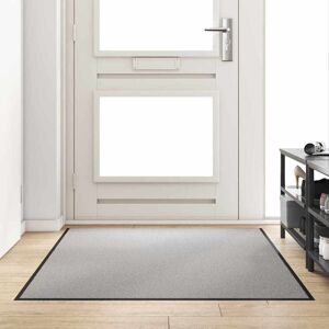 vidaXL Fußmatte Grau und Schwarz 120 x 180 cm 100% Polyamid - Grau vidaXL Fußmatte Grau und Schwarz 120 x 180 cm 100% Polyamid - Grau