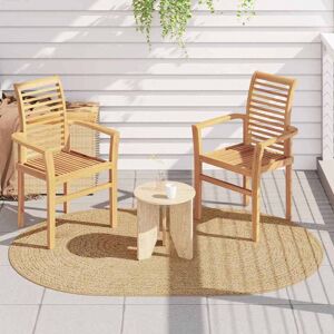 vidaXL Teppich ZIZUR Braun 200 x 140 cm Polypropylen - Braun vidaXL Teppich ZIZUR Braun 200 x 140 cm Polypropylen - Braun