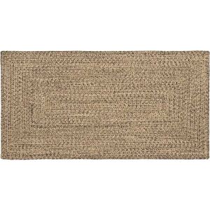 vidaXL Bereichsteppiche Natürlich und Schwarz 80 x 150 cm Jute - Braun vidaXL Bereichsteppiche Natürlich und Schwarz 80 x 150 cm Jute - Braun