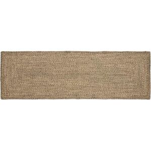 vidaXL Bereichsteppiche Natürlich und Schwarz 80 x 200 cm Jute - Braun vidaXL Bereichsteppiche Natürlich und Schwarz 80 x 200 cm Jute - Braun