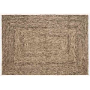 vidaXL Bereichsteppiche Natürlich und Schwarz 200 x 290 cm Jute - Braun vidaXL Bereichsteppiche Natürlich und Schwarz 200 x 290 cm Jute - Braun