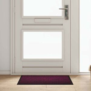 vidaXL Fußmatte Bordeaux 80 x 60 x 1,2 cm Teddystoff - Rot vidaXL Fußmatte Bordeaux 80 x 60 x 1,2 cm Teddystoff - Rot