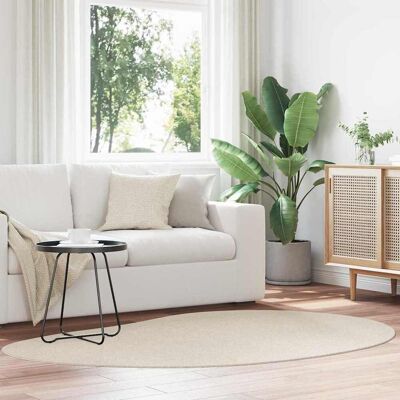 vidaXL Bereichsteppiche HUARTE Beige 140 x 200 cm Polyester - Beige vidaXL Bereichsteppiche HUARTE Beige 140 x 200 cm Polyester - Beige