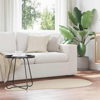 vidaXL Bereichsteppiche HUARTE Beige 80 x 150 cm Polyester - Beige vidaXL Bereichsteppiche HUARTE Beige 80 x 150 cm Polyester - Beige