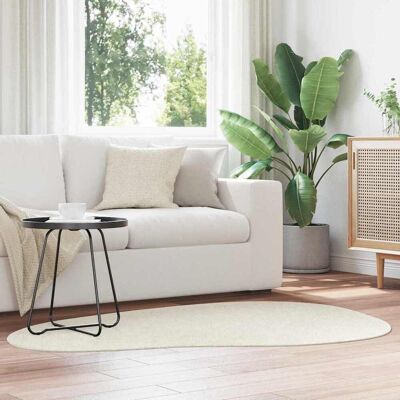 vidaXL Teppich HUARTE Creme 120 x 170 cm Polyester - Creme vidaXL Teppich HUARTE Creme 120 x 170 cm Polyester - Creme