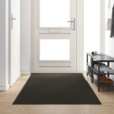 vidaXL Fußmatte Schwarz 120 x 300 cm 100% Polyamid - Schwarz vidaXL Fußmatte Schwarz 120 x 300 cm 100% Polyamid - Schwarz
