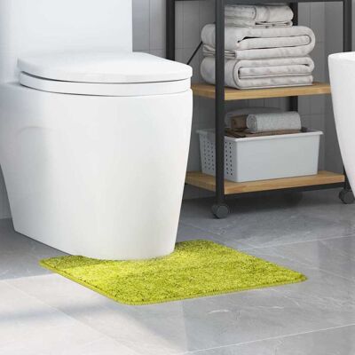 vidaXL Rutschfeste Badematte mit Toilettenausschnitt Grün 50 x 50 cm - Grün vidaXL Rutschfeste Badematte mit Toilettenausschnitt Grün 50 x 50 cm - Grün