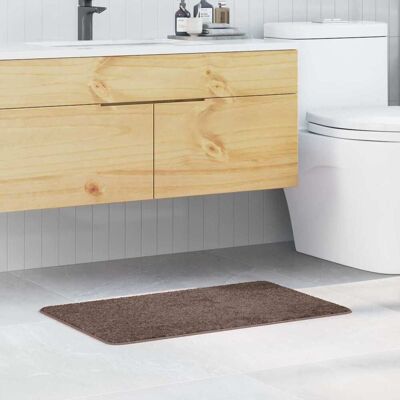 vidaXL Rutschfeste Badmatte Braun 50 x 80 cm PP - Braun vidaXL Rutschfeste Badmatte Braun 50 x 80 cm PP - Braun