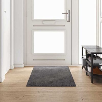 vidaXL Teppichläufer Grau 80 x 250 cm 100% Polypropylen Tuft - Grau vidaXL Teppichläufer Grau 80 x 250 cm 100% Polypropylen Tuft - Grau
