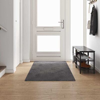 vidaXL Teppichläufer Grau 100 x 300 cm 100% Polypropylen Tuft - Grau vidaXL Teppichläufer Grau 100 x 300 cm 100% Polypropylen Tuft - Grau