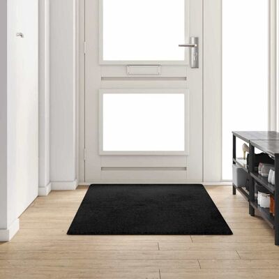 vidaXL Teppichläufer Schwarz 100 x 200 cm 100% Polypropylen Tuft - Schwarz vidaXL Teppichläufer Schwarz 100 x 200 cm 100% Polypropylen Tuft - Schwarz