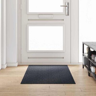 vidaXL Teppichläufer Anthrazit 80 x 200 cm Stoff - Anthrazit vidaXL Teppichläufer Anthrazit 80 x 200 cm Stoff - Anthrazit